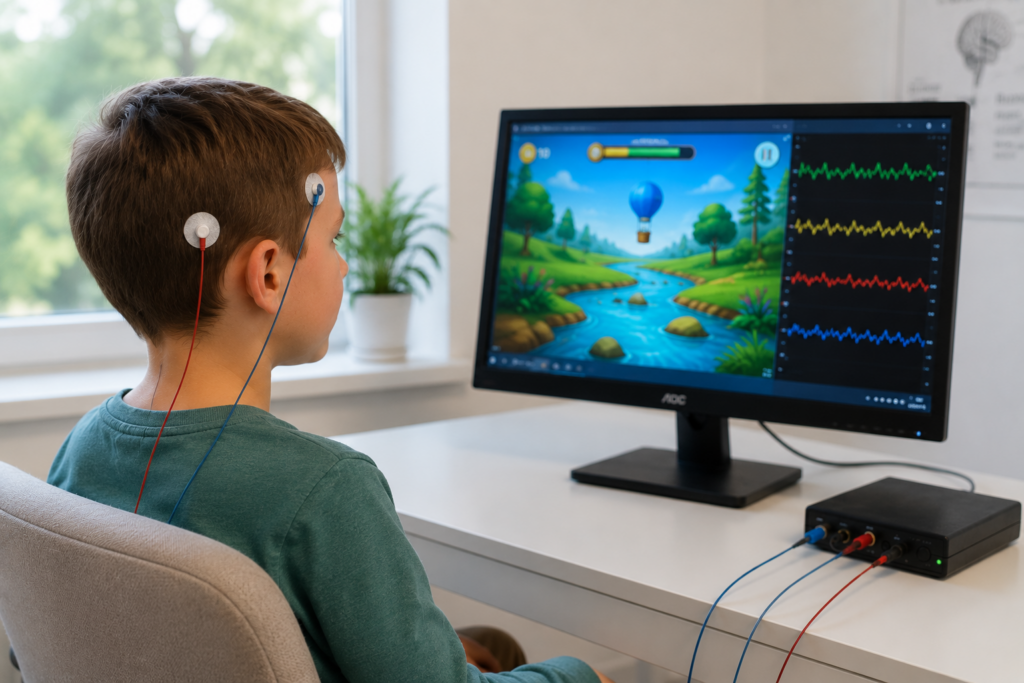 Neurofeedback spielerisch für Kinder ab 6 und Jugendliche